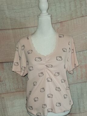 Pink Hello Kitty Top